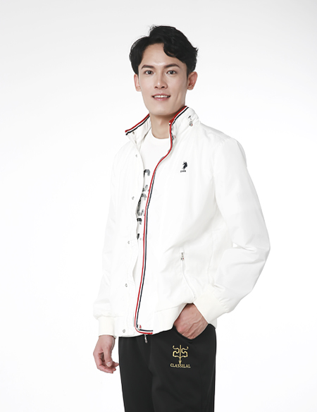男式立領(lǐng)夾克