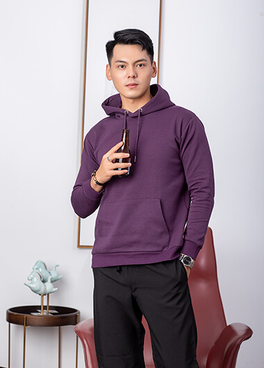 男士帶帽衛(wèi)衣