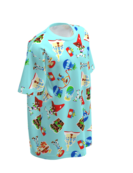 正版授權(quán)印花T恤