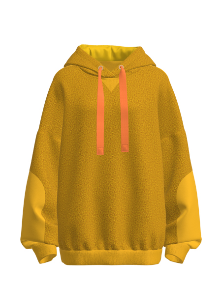 毛絨拼接衛(wèi)衣