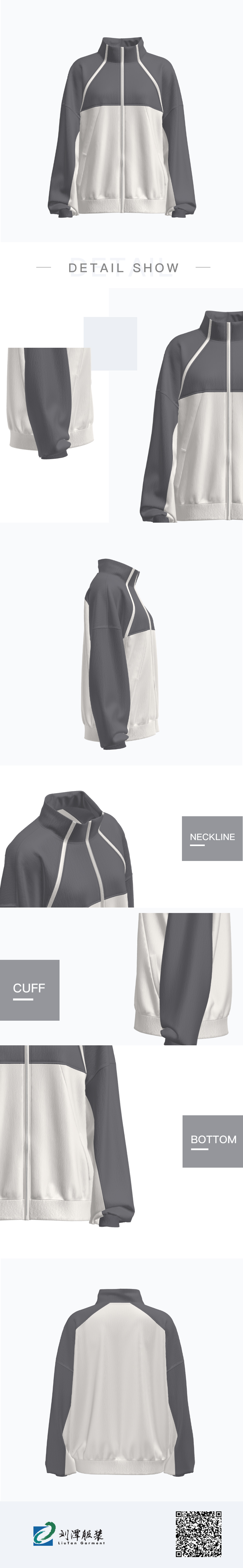 YX155春夏洛杉磯女裝外套夾克_1