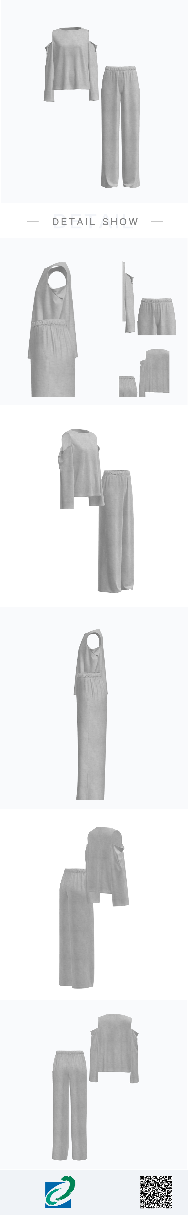 YX245春夏日本女裝家居裝家居服_1