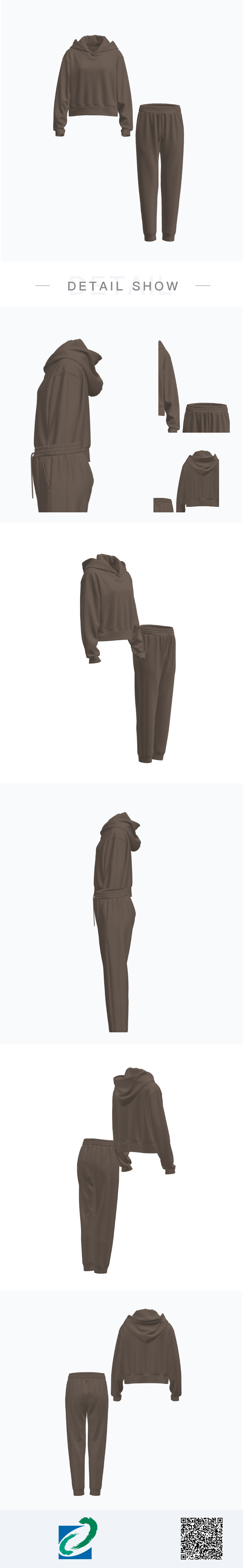 YX248秋冬西班牙女裝家居裝家居服_1