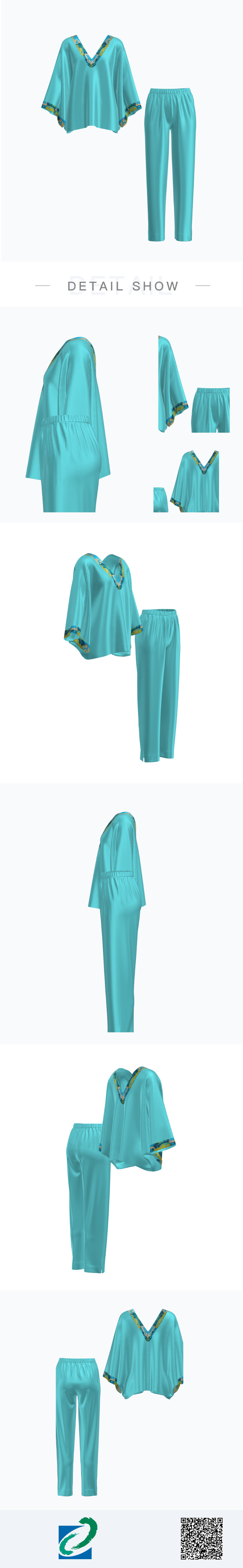 YX251春夏美國女裝家居裝家居服_1