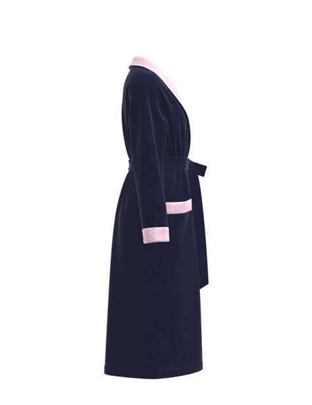 女士法蘭絨浴袍