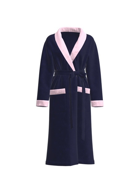 女士法蘭絨浴袍