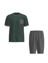 春夏意大利男裝家居裝家居服