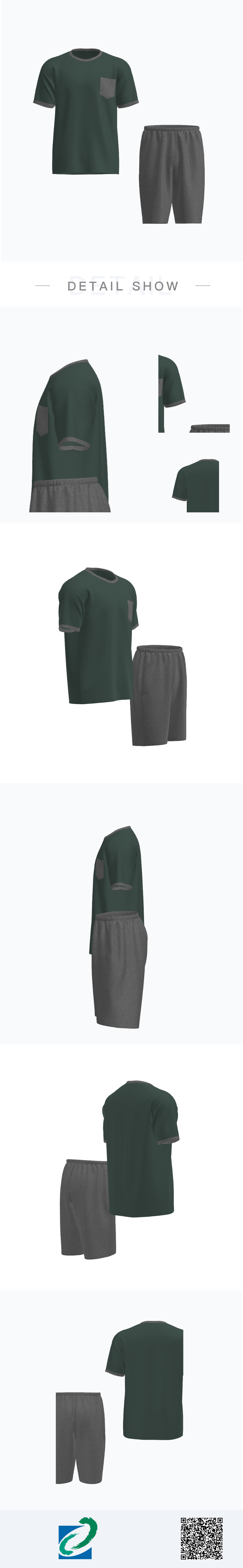 YX239春夏意大利男裝家居裝家居服_1