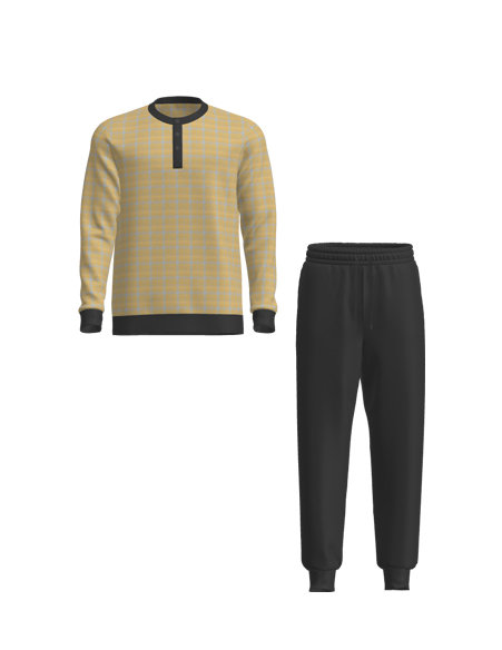 秋冬羅馬尼亞男裝家居裝家居服