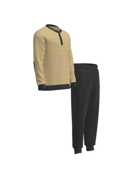 秋冬羅馬尼亞男裝家居裝家居服