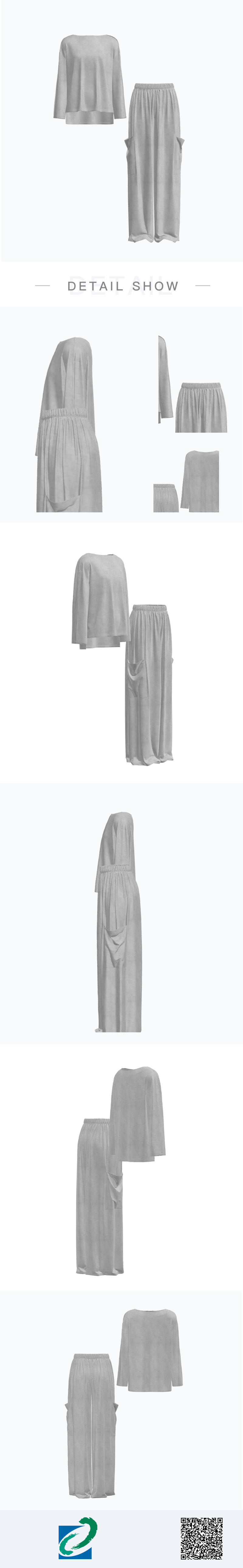 YX246春夏日本女裝家居裝家居服_1