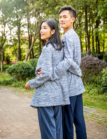 針織全棉哺乳睡衣